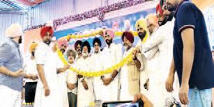 Massive Gathering at 'Save Constitution’ Rally Led by Former MLA Lakhbir Singh Lakha in Payal Constituency