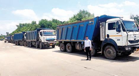 SDM challans 12 vehicles during checking on Dosarka- Panchkula Highway