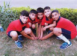 Future soldiers plant saplings in Jayaram Sainik School and pledge to protect