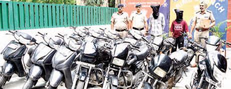 Crime branch arrests six vehicle lifters; recovers 14 stolen vehicles