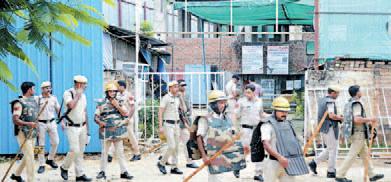 Shrine vandalised ahead of Braj Mandal Yatra in Nuh; security tightened
