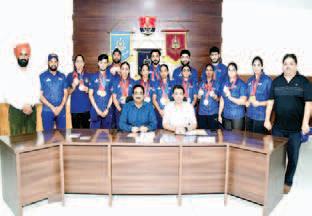 Punjab police sportspersons shine at World police games in USA with 32 Gold Medals