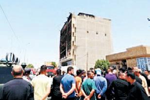 Over 69 killed in fire at newly opened mall in Iraq
