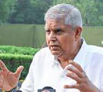 Vice President Jagdeep Dhankhar resigned from the post citing health