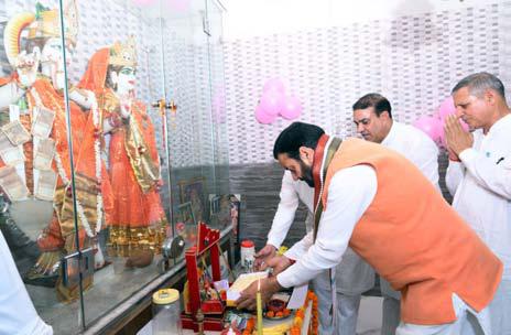 Haryana Chief Minister attends the Krishna Janmashtami Celebrations in Kurukshetra