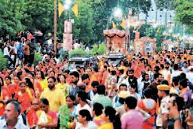 Five killed, four injured as chariot touches live wires in Hyderabad