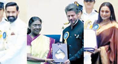 National Film Awards: Shah Rukh, Rani, Vikrant Massey get top honours