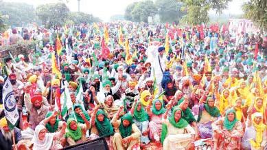 Farmers protest across Punjab, seek relief for flood hit families