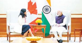 India-Canada ties reignite: FM Anita Anand meets PM Modi to chart new course