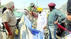 Convoy of Punjab Minister Harbhajan Singh collides with car, five injured