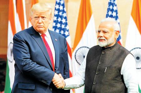 Trump hints at early trade deal with India, praises PM Modi