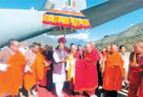 Sacred Buddha relics from India arrive in Bhutan