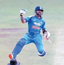 King Kohli strikes second successive century