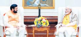 Hry CM meets PM Modi, discusses state development
