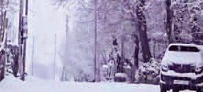 Leh turns into winter wonderland with first snowfall