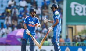 Gill, Kishan tons propel India to 402 against Afghanistan in 2nd ODI