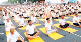 Yoga shows path from mental well-being to physical well-being: PM Modi on International Yoga Day