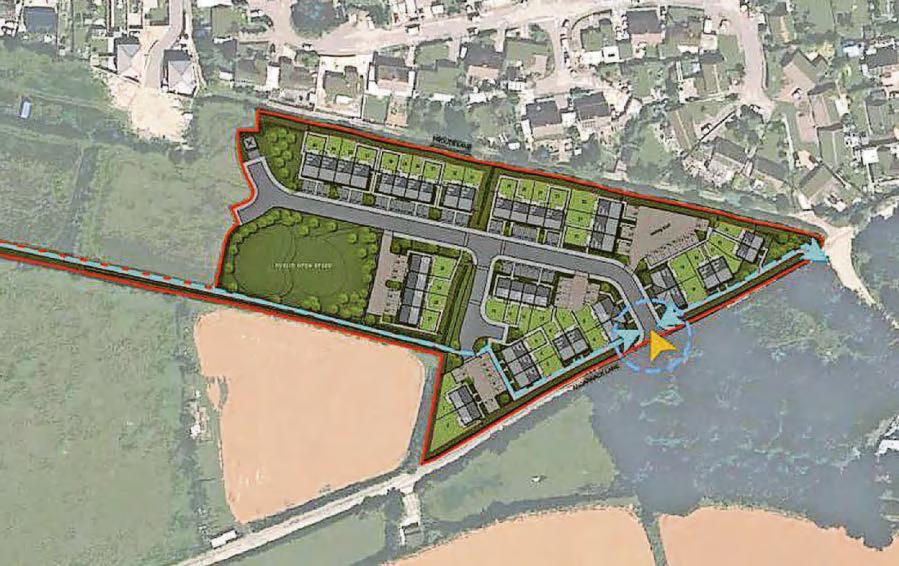 Plans for 40 homes approved after builder says they will go to locals