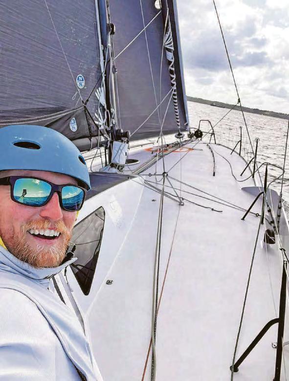 Robin returns to offshore racing with a message for brain injury survivors