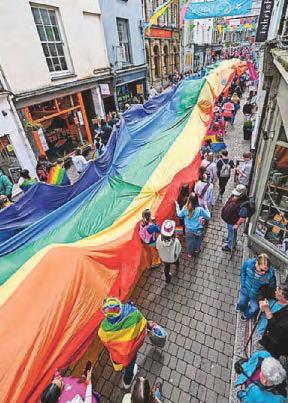 Pride comes to Falmouth with colourful event