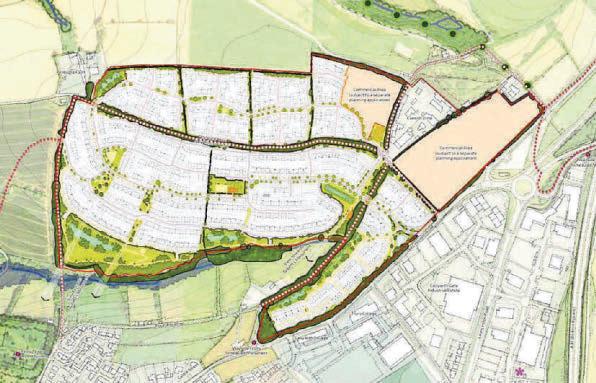 Plans for 680-home urban village are submitted to Cornwall Council