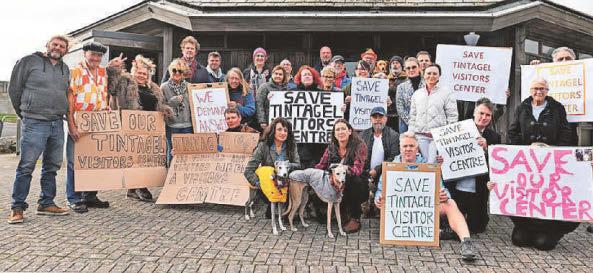 Villagers demand resignation of council over visitor centre closure