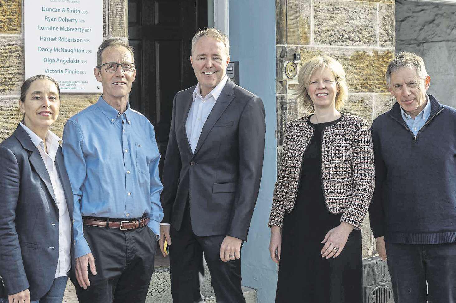 Smiles all round as East Lothian practice joins dental care group