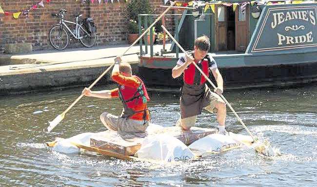 The Raft Race Canal Raft Race makes a splash with new boat trips | Edinburgh Evening ...