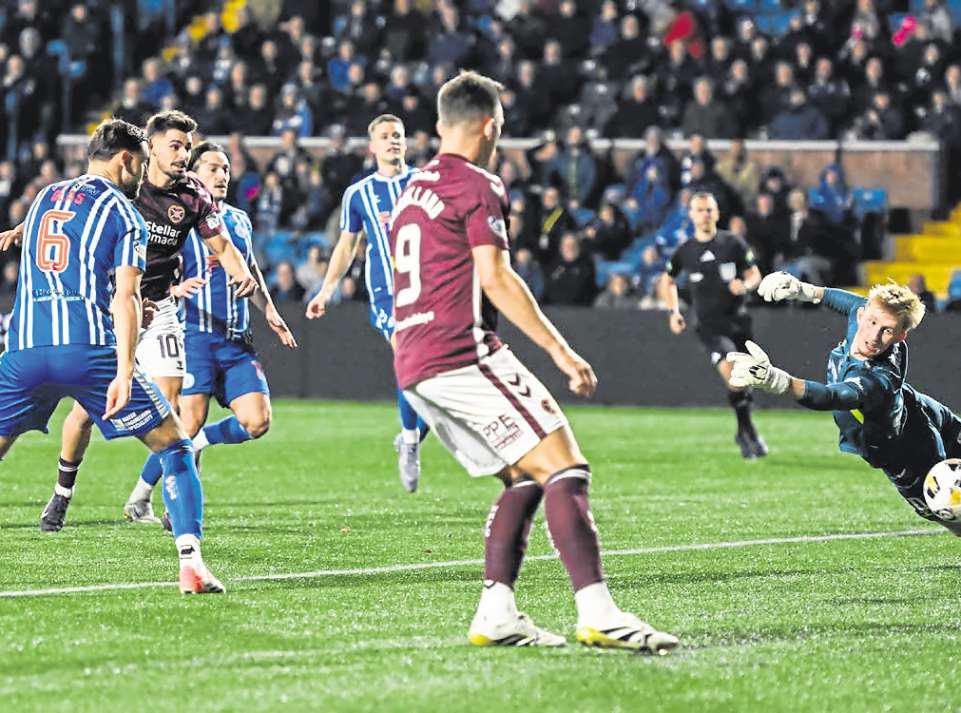 Boos silenced as brilliance of Braga helps keep Jambos top