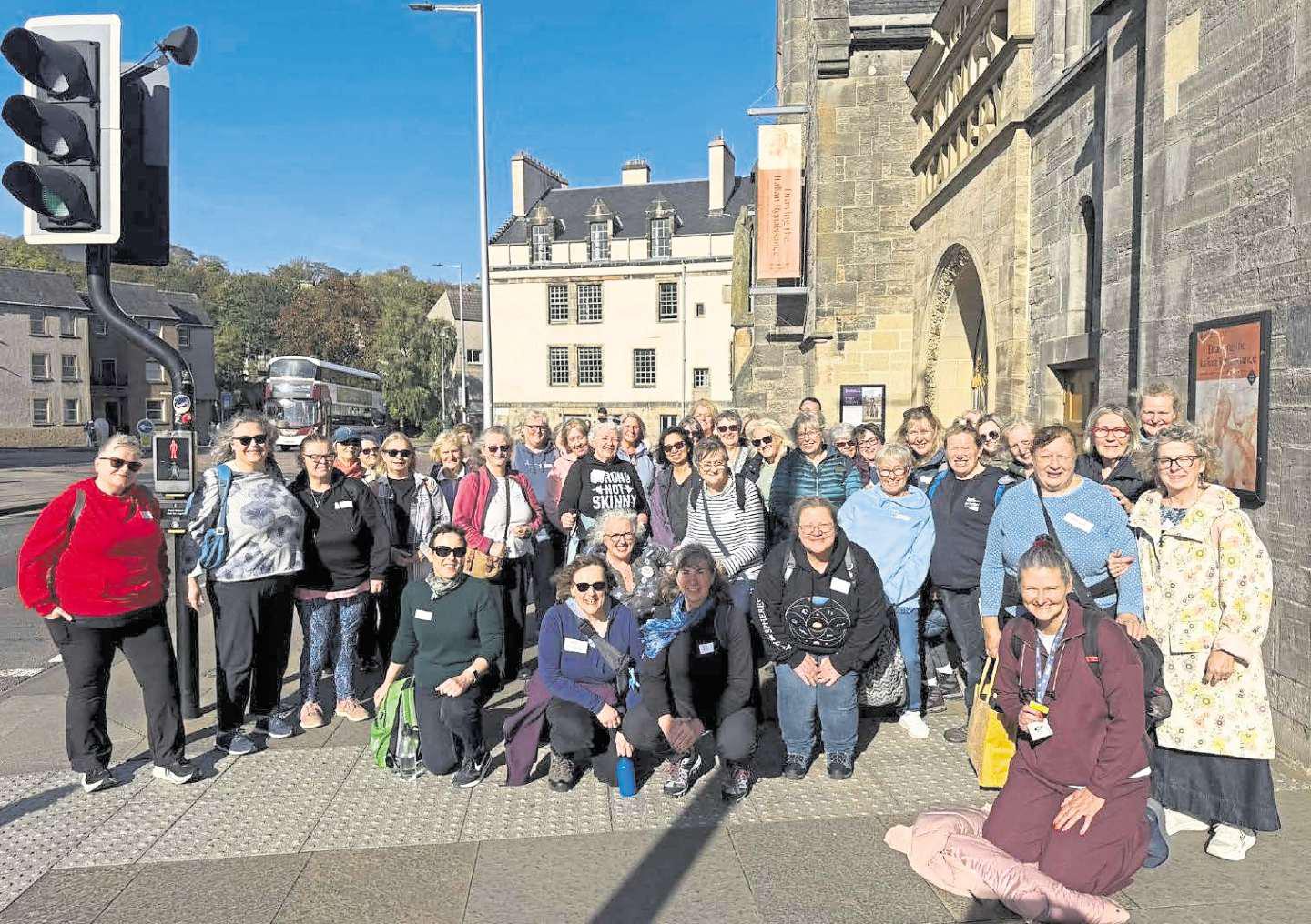 Edinburgh widows come together for remembrance walk around Arthur's Seat