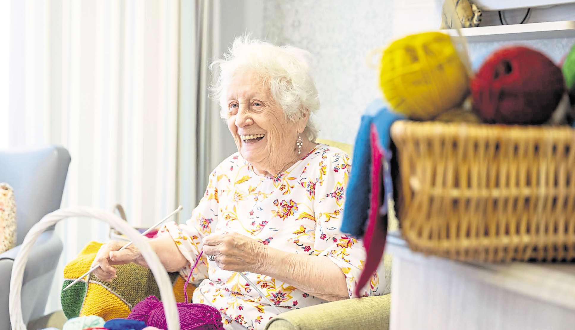 Meet the Edinburgh care home residents knitting up a storm