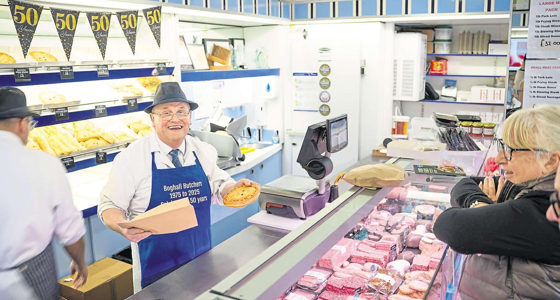Peerless pie maker Paul adds local hero accolade to his trophy cabinet