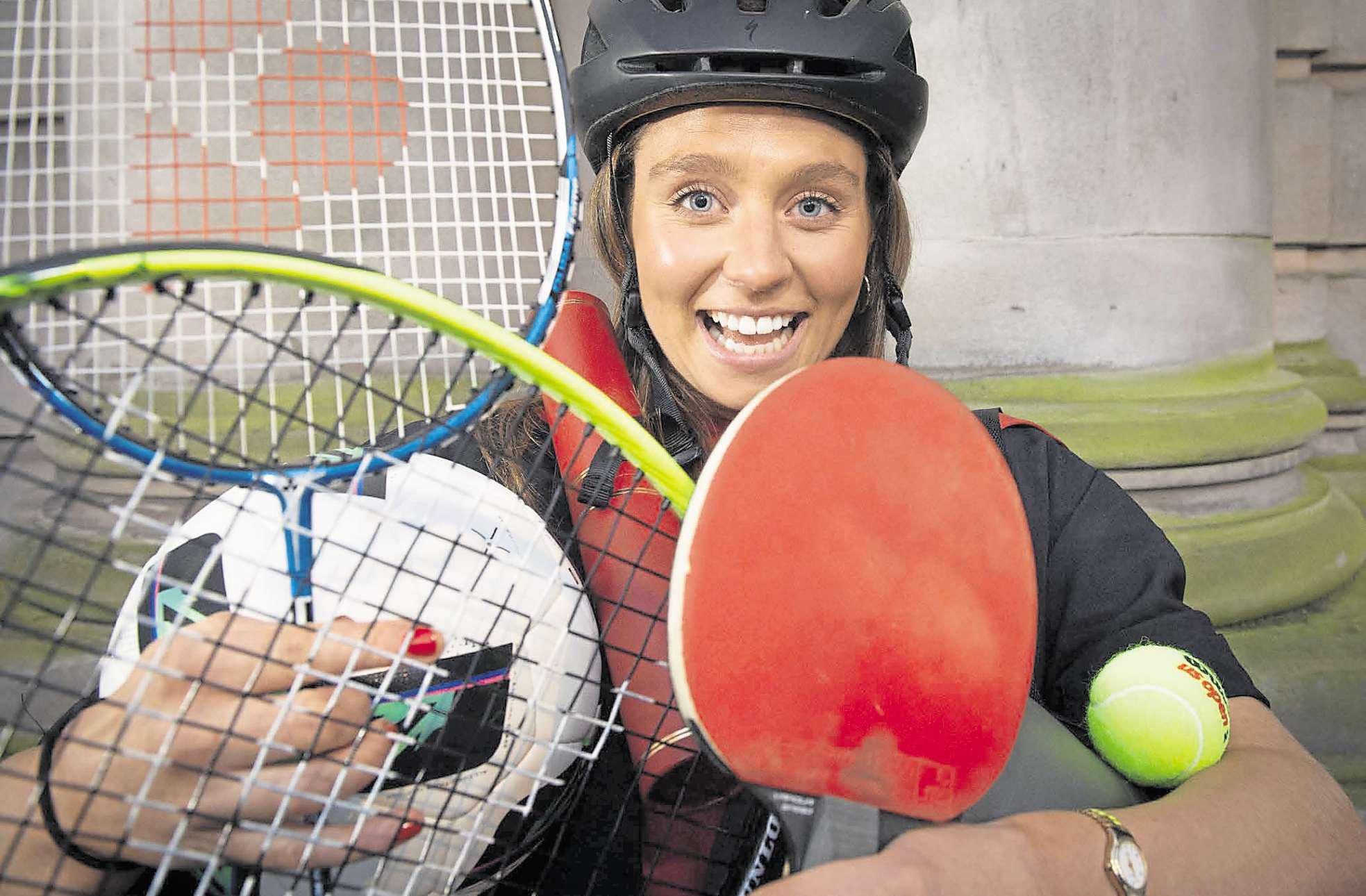 Lorna leaves no sport untried in her quest for career success