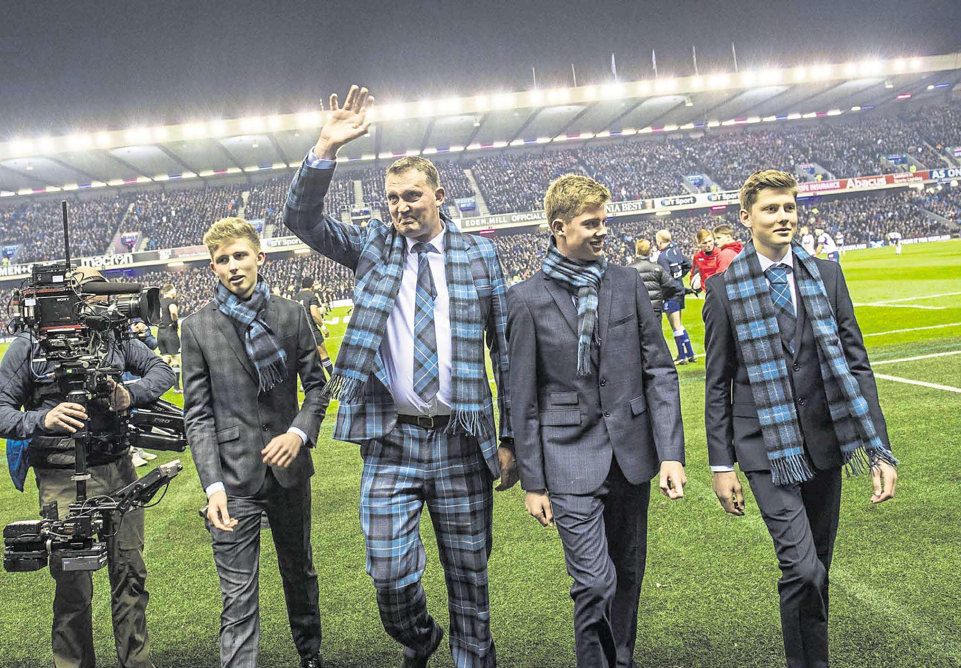 Doddie's match ball delivery voted Murrayfield Moment