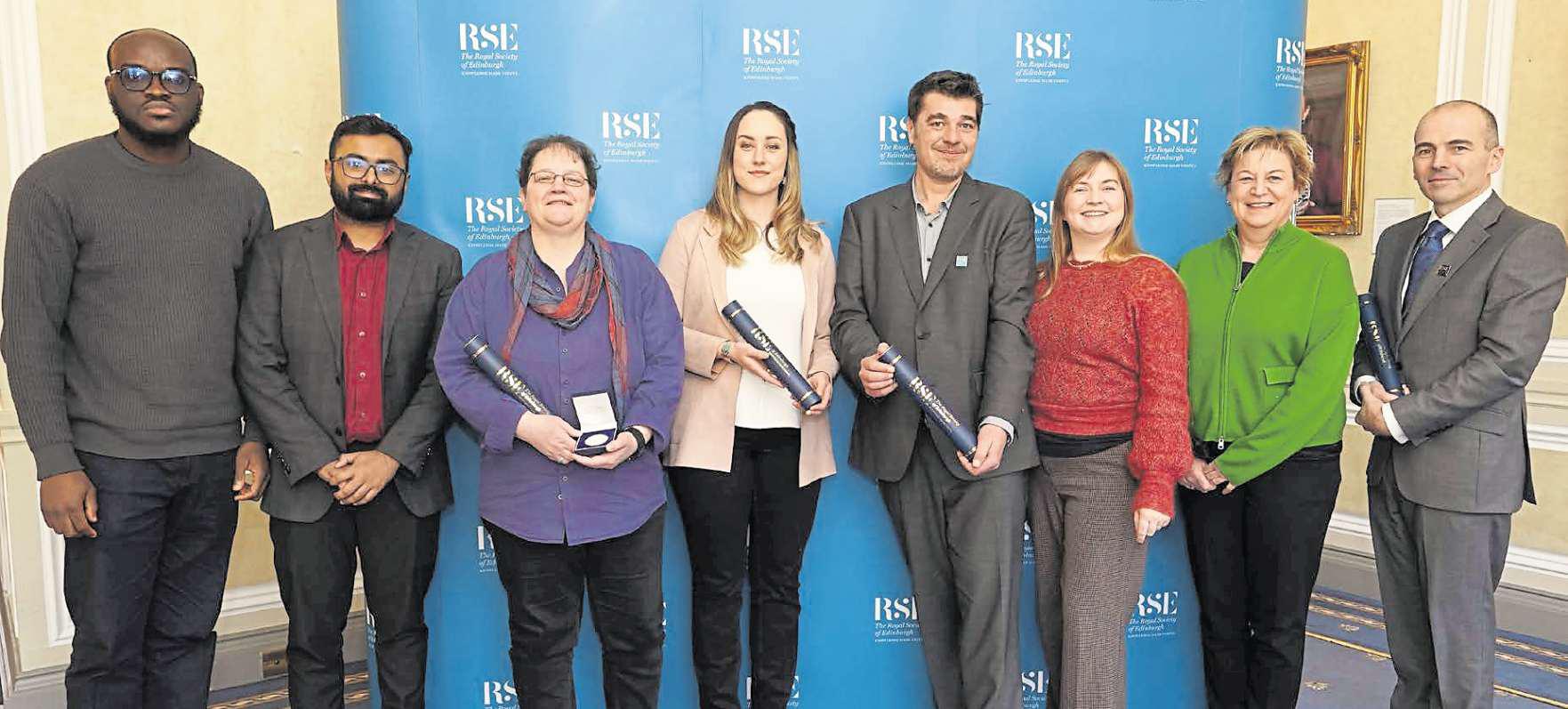 Scotland's best honoured by Royal Society of Edinburgh