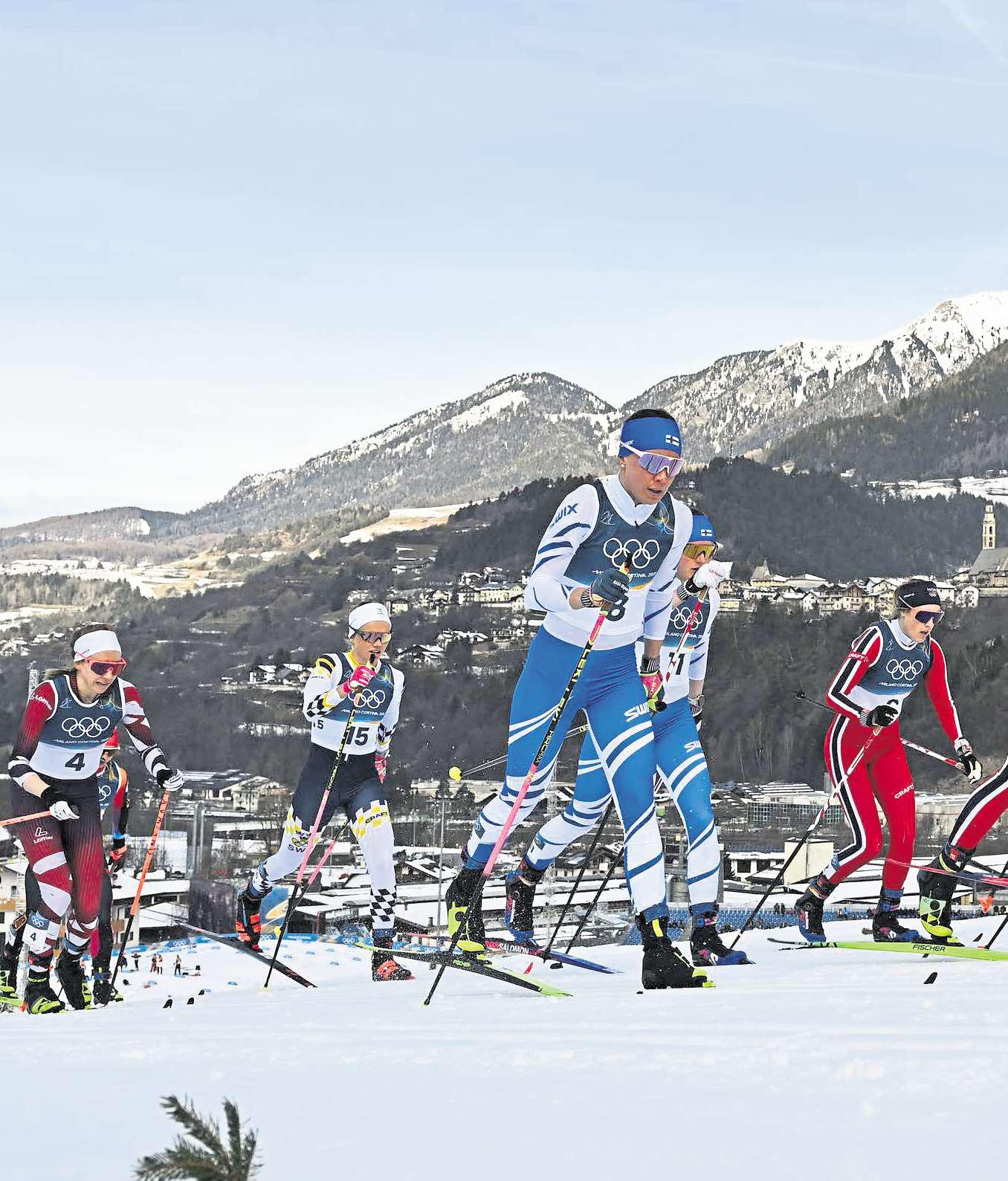 WINTER OLYMPICS Klaebo crowns historic Olympics with sixth gold