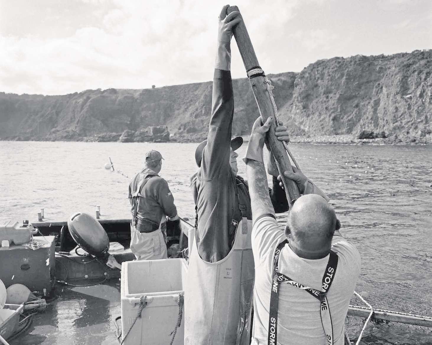 Ancient practice of salmon netting captured on camera
