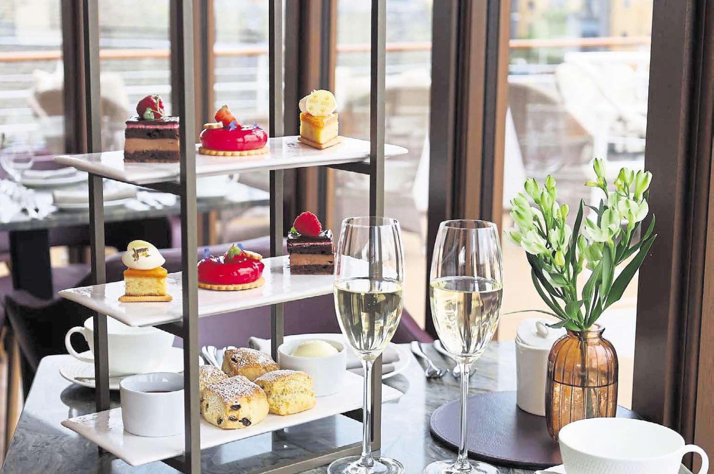 Luxury floating hotel launches ‘ultimate afternoon tea’ menu