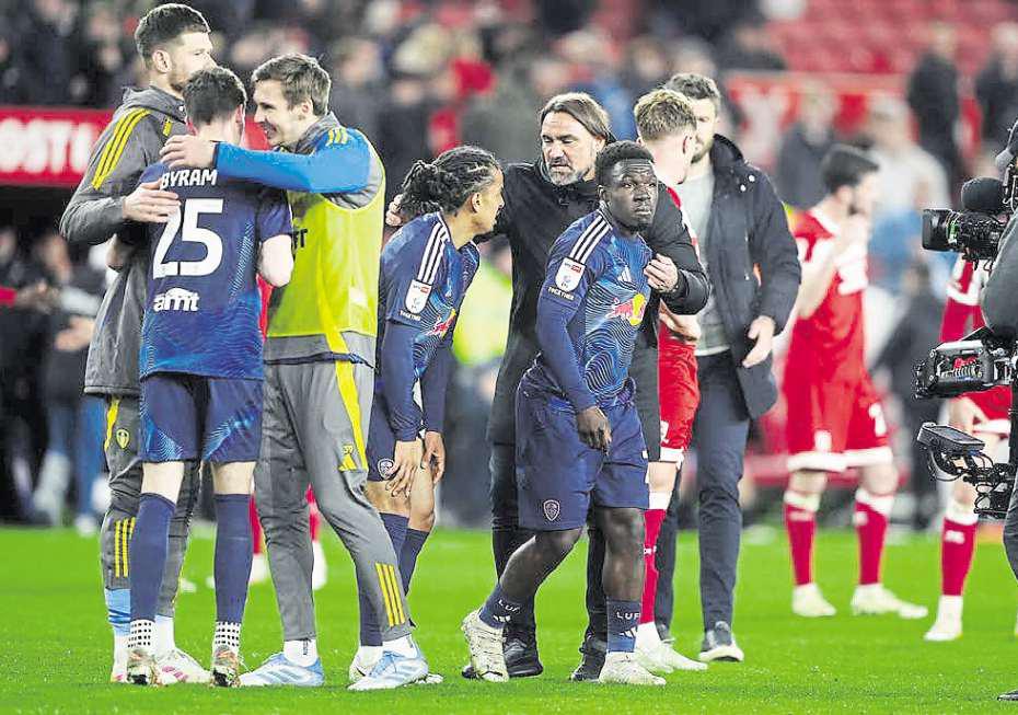 Offside calls frustrate Farke despite Leeds' win over Boro
