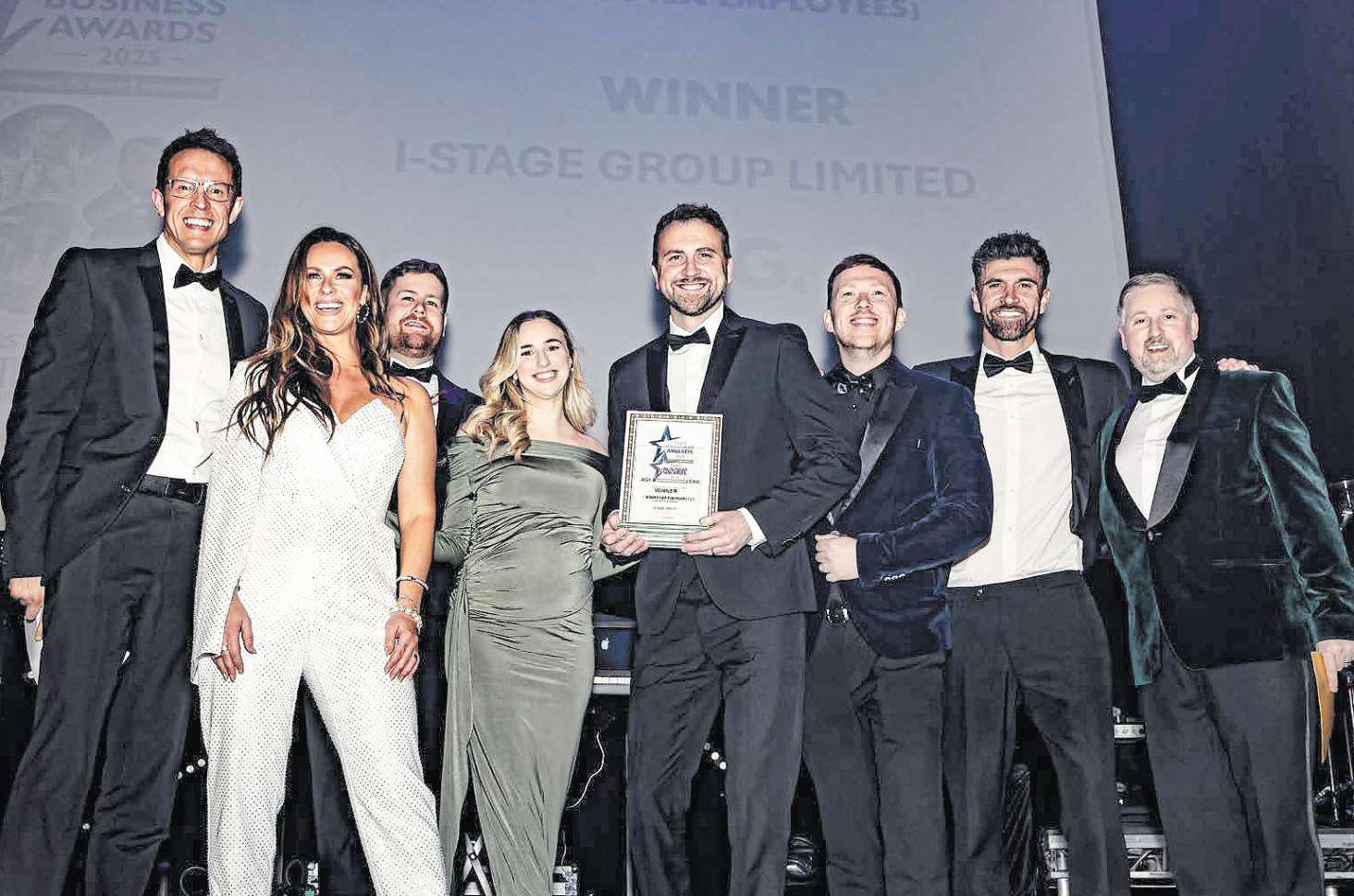 Award leaves entertainment agency in city dancing for joy