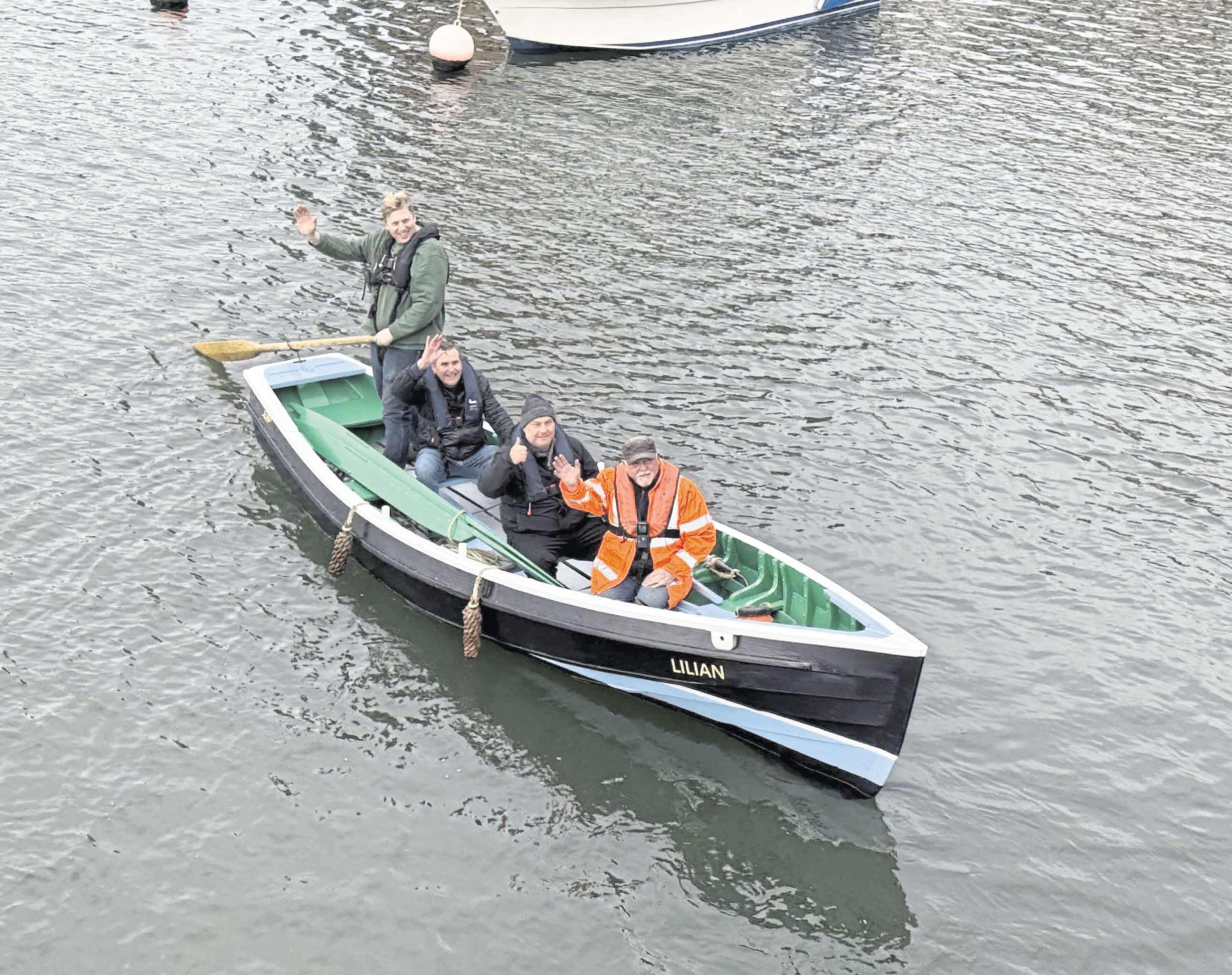Sailing into history - first boat launch on the River Wear in almost 40 years