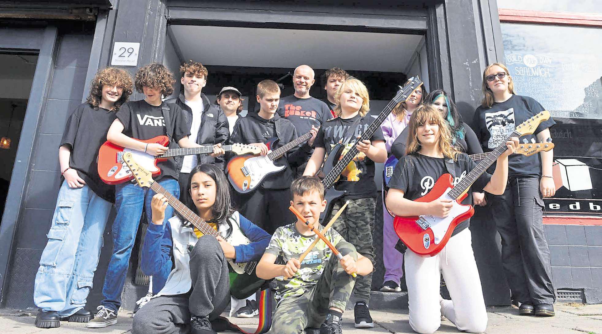 City tunes up to launch its year of music with a day of performances