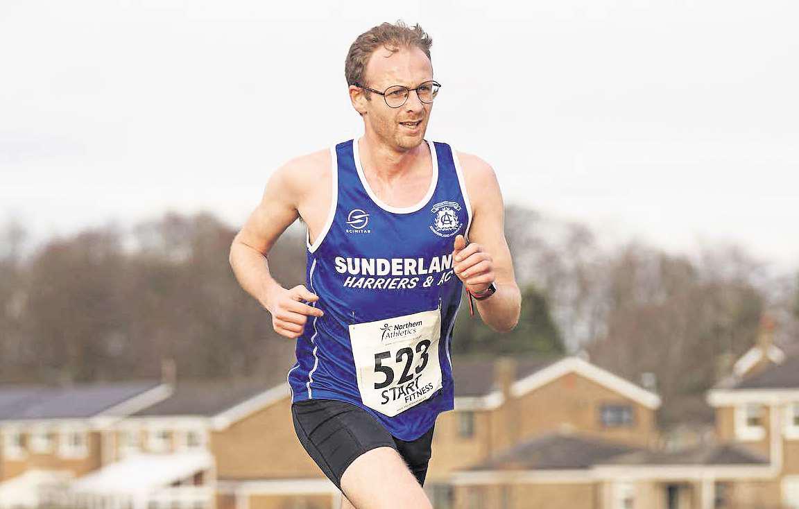 Jake leads the way for Harriers in Blaydon Race