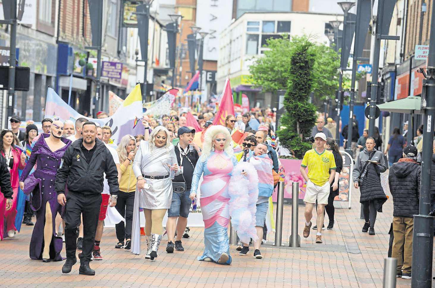 Let's make some noise and join the march to celebrate Pride in our city