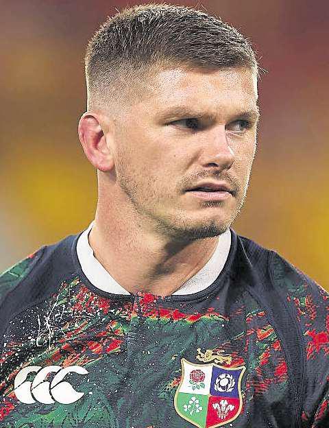 Farrell will be captain of Lions for the first time