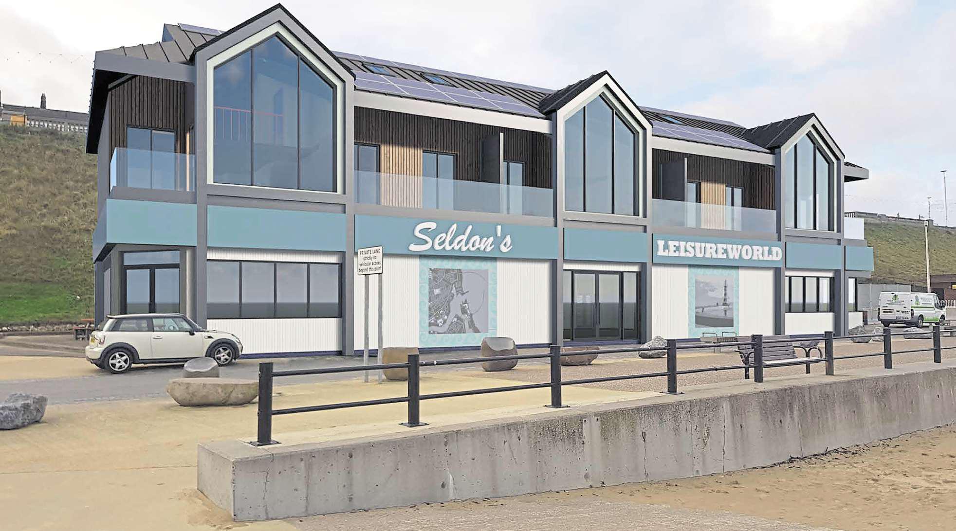 Bulldozers flatten amusements to make way for new leisure facilities