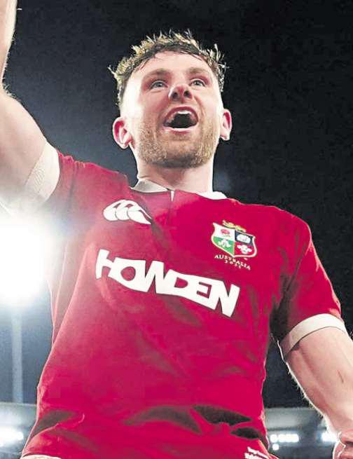 Lions hero wasn't going to pass up his chance
