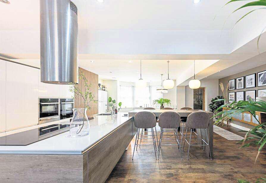 Family home combines modern features with period style