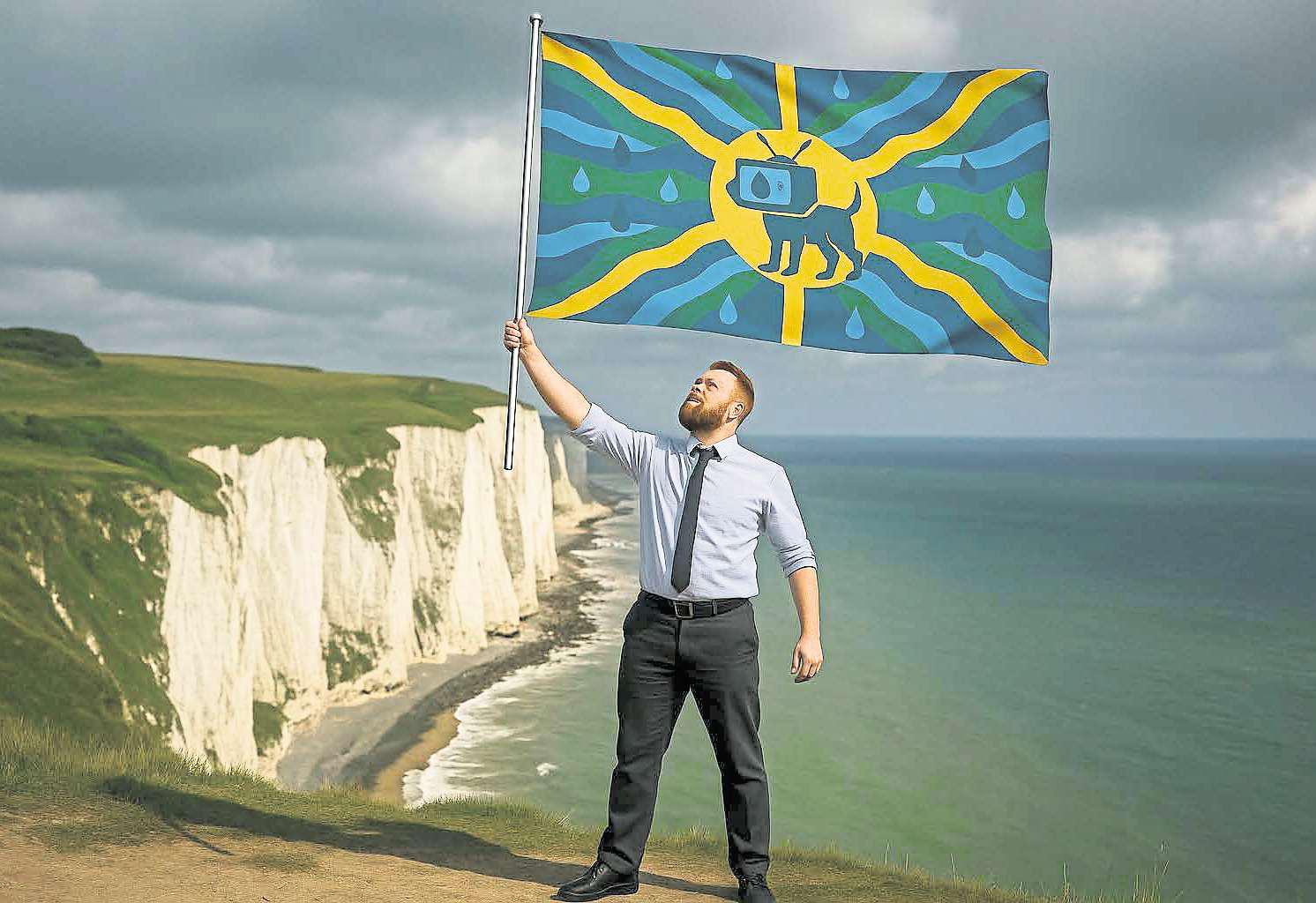 Coming soon to a roundabout near you... a new flag for the UK