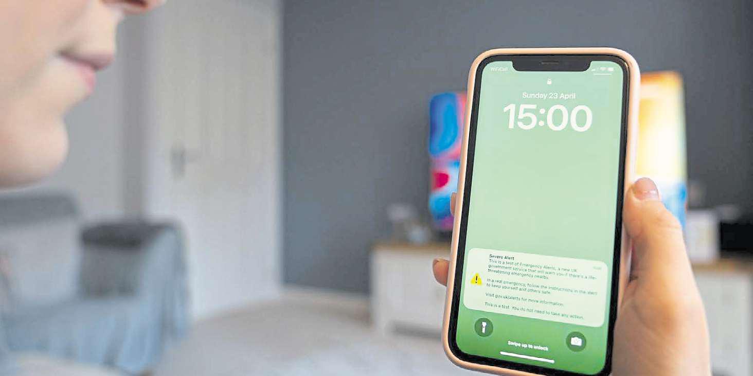 Nation braced as siren drill set for UK mobile phones